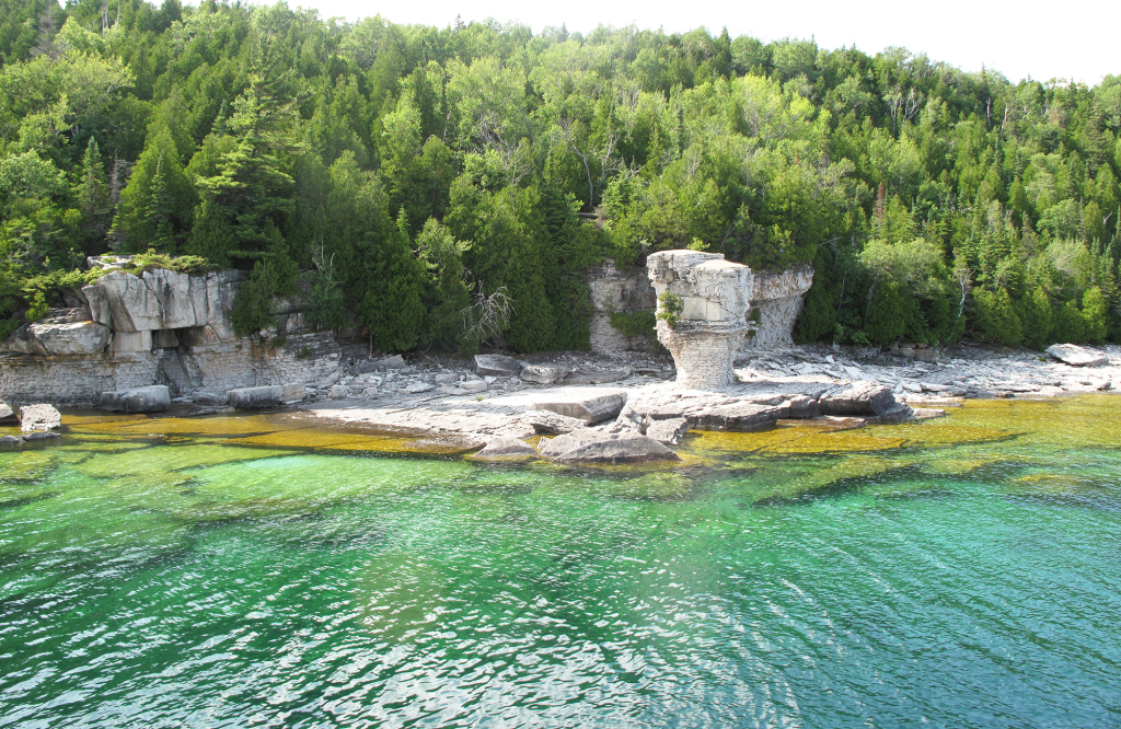 The Flowerpot Bruce Peninsula - Mac's Shacks Waterfront Cottage Rentals